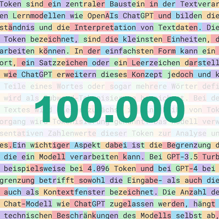 100.000 GPT-4.1 Token