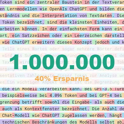 1.000.000 GPT-4.1 Token